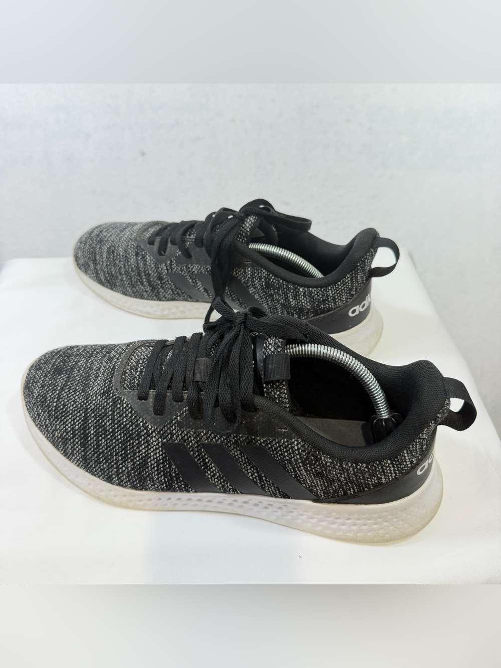 Adidas Puremotion Gray Black Running Shoes Sneakers FX8921 Men's Size 12